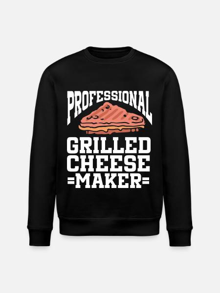 Cheese Making Cheese Lover - Stanley/Stella ROLLER Unisex Organic Sweatshirt - black
