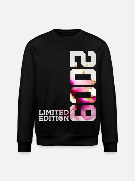 LIMITED EDITION 2009 17TH BIRTHDAY - Stanley/Stella ROLLER Unisex Organic Sweatshirt - black