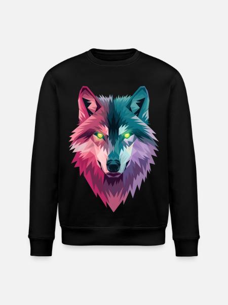 Loup - Sweat bio ROLLER Stanley/Stella Unisexe - noir