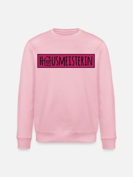Hausmeisterin - Stanley/Stella Unisex Bio-Sweatshirt ROLLER - Hellrosa