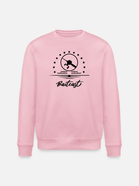 Baitcast fishing - Stanley/Stella Unisex Bio-Sweatshirt ROLLER - Hellrosa