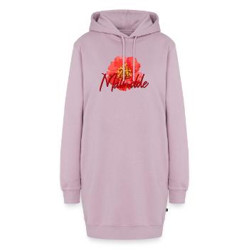 Mathilde - Hoodie-Kleid - Altrosa - Vorne - AI Model Female 172 light (172cm)