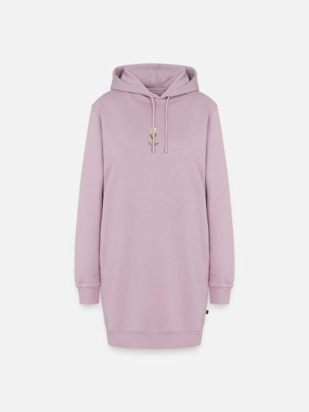 Perry in Space - Connected to Bullshit - Hoodie-Kleid - Altrosa