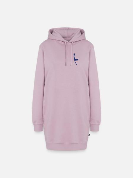 sylt blau - Hoodie-Kleid - Altrosa
