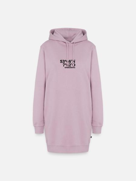 Spiekeroog - Hoodie-Kleid - Altrosa