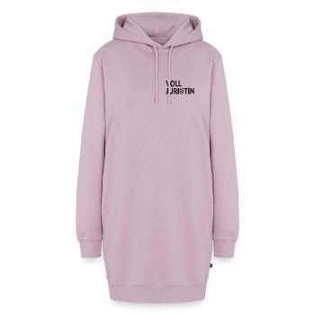 Juristin Volljuristin Jura - Hoodie-Kleid - Altrosa - Vorne - AI Model Female 172 light (172cm)