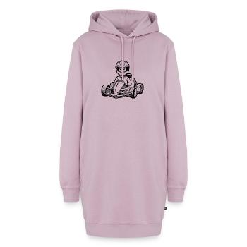 Go-Kart - Hoodie-Kleid - Altrosa - Vorne - AI Model Female 172 light (172cm)