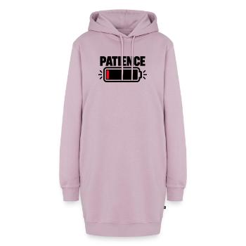 PATIENCE Akku Fast Leer - Hoodie-Kleid - Altrosa - Vorne - AI Model Female 172 light (172cm)