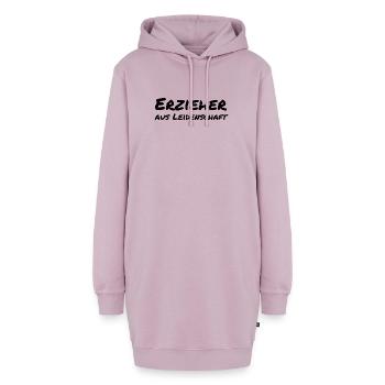 Erzieher aus Leidenschaft Kita Geschenk - Hoodie-Kleid - Altrosa - Vorne - AI Model Female 172 light (172cm)