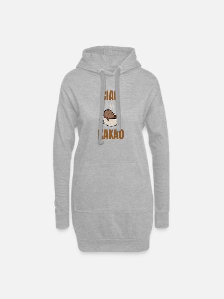 ciao Kakao - Hoodie-Kleid - Grau meliert