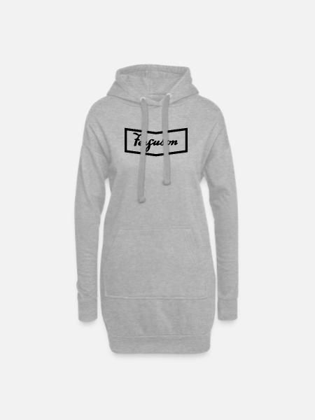 Ferguson TE20 Motorhauben-Logo - Hoodie-Kleid - Grau meliert