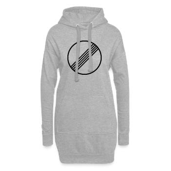 UNLIMITED MOTORWAY GERMANY - Hoodie Dress - heather grey - Front