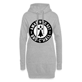 Amañ N’Eo Ket Bro C’Hall - This Is Not France - Hoodie Dress - heather grey - Front