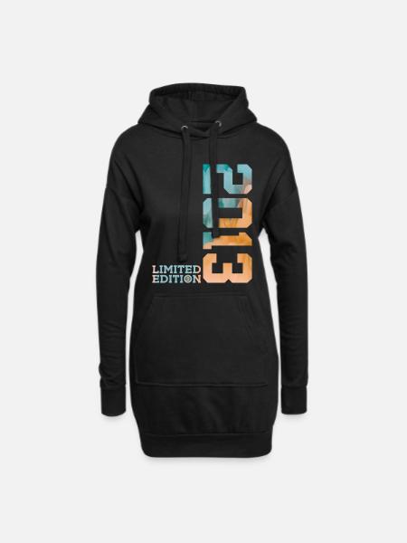 13. GEBURTSTAG LIMITED EDITION 2013 - Hoodie-Kleid - Schwarz