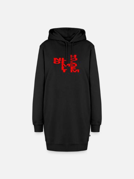No Limit Holdem Poker rot - Hoodie-Kleid - Schwarz