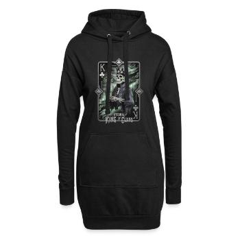 Eternal King of Clubs - Hoodie Dress - black - Front