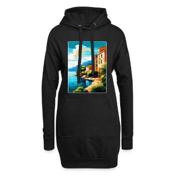 Mallorca Spanien Vintage Reiseplakat Souvenir WPA - Hoodie-Kleid - Schwarz - Vorne