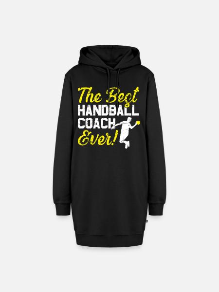 Bester Handball Trainer - Hoodie-Kleid - Schwarz