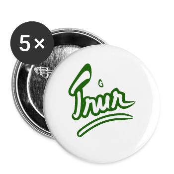 TRIER , stadt , treverer - Buttons groß 56 mm (5er Pack) - Weiß - Vorne