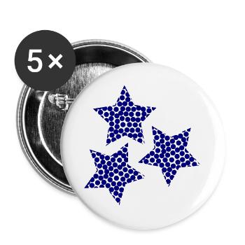 WEIHNACHTEN. FROHE WEIHNACHTEN. FROHE WEIHNACHTEN. NEUJAHR - Buttons groß 56 mm (5er Pack) - Weiß - Vorne