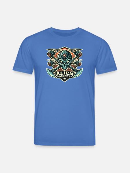 Alien Drones Logo - Stanley/Stella Unisex Bio-T-Shirt CREATOR - Achtsames Blau
