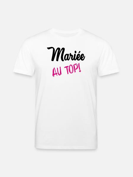 MARRIAGE - Stanley/Stella CREATOR Unisex Organic T-Shirt - white