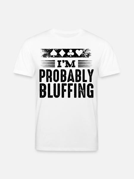 Poker - Stanley/Stella CREATOR Unisex Organic T-Shirt - white