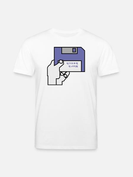 Banc de travail - T-shirt bio CREATOR Stanley/Stella Unisexe - blanc