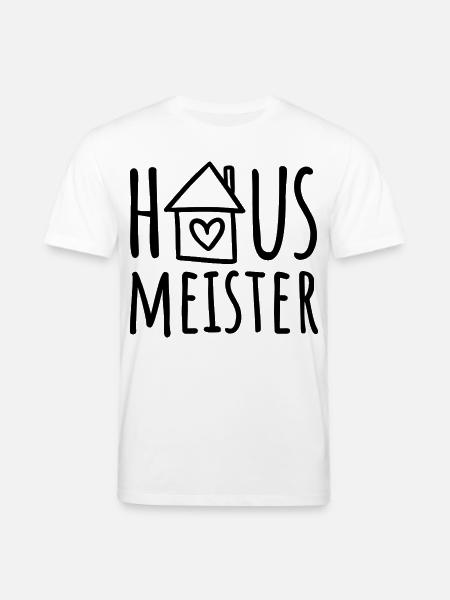 Hausmeister - Stanley/Stella Unisex Bio-T-Shirt CREATOR - Weiß