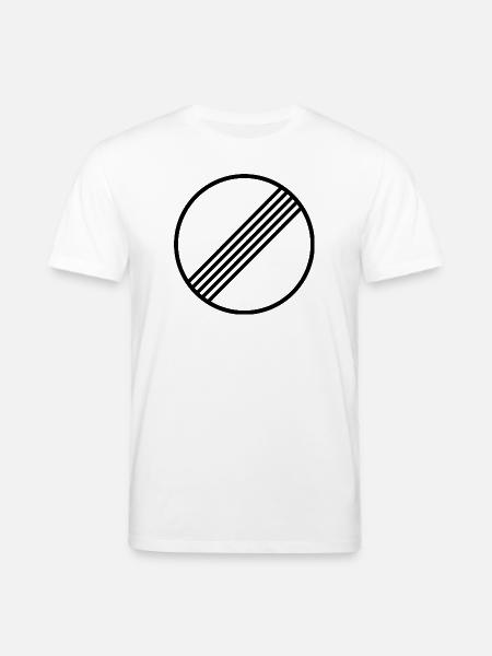 UNLIMITED MOTORWAY GERMANY - Stanley/Stella CREATOR Unisex Organic T-Shirt - white