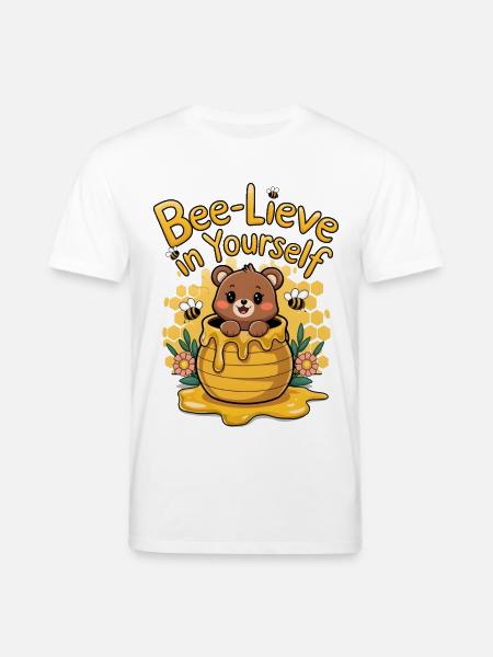 Croyez en vous-même - T-shirt bio CREATOR Stanley/Stella Unisexe - blanc