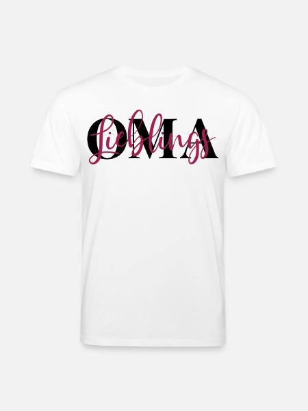 Lieblingsoma Oma - Stanley/Stella Unisex Bio-T-Shirt CREATOR - Weiß