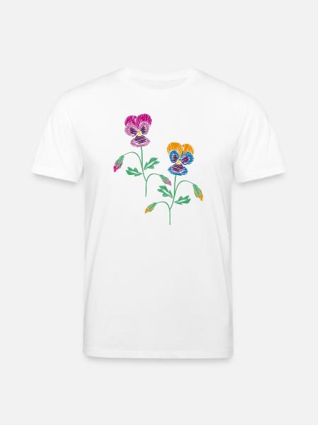 Pensée - T-shirt bio CREATOR Stanley/Stella Unisexe - blanc