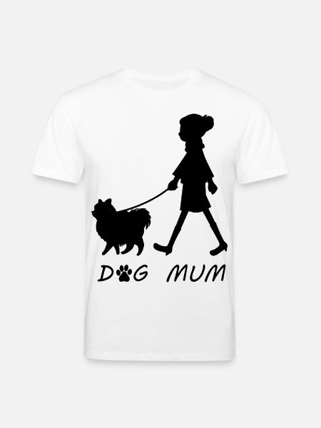 Dog Mum - Stanley/Stella CREATOR Unisex Organic T-Shirt - white
