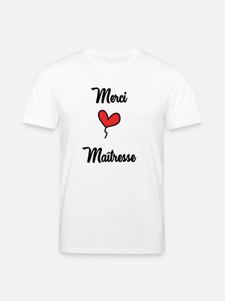VIELEN DANK. GELIEBTE - Stanley/Stella Unisex Bio-T-Shirt CREATOR - Weiß