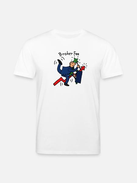 Broker Fee - Stanley/Stella Unisex Bio-T-Shirt CREATOR - Weiß
