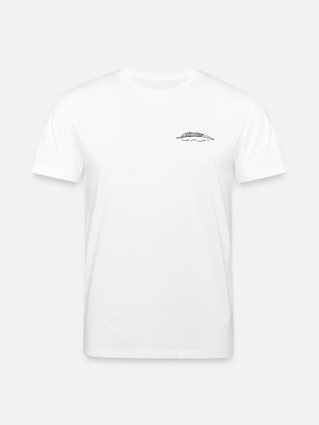 feather - Stanley/Stella CREATOR Unisex Organic T-Shirt - white