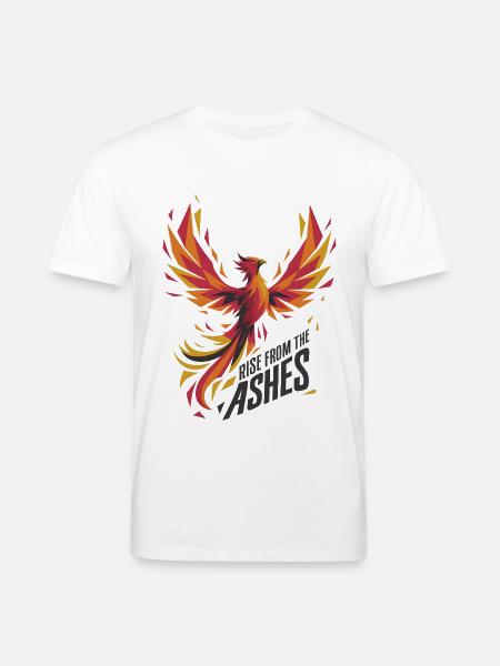 Rise From The Ashes - Stanley/Stella CREATOR Unisex Organic T-Shirt - white
