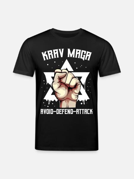 Krav Maga - Stanley/Stella CREATOR Unisex Organic T-Shirt - black