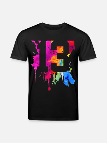 13 ANS 13E ANNIVERSAIRE - T-shirt bio CREATOR Stanley/Stella Unisexe - noir