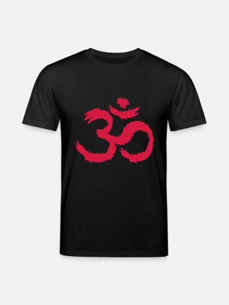 Om symbool hindoeïsme - Stanley/Stella Uniseks bio-T-Shirt CREATOR  - zwart