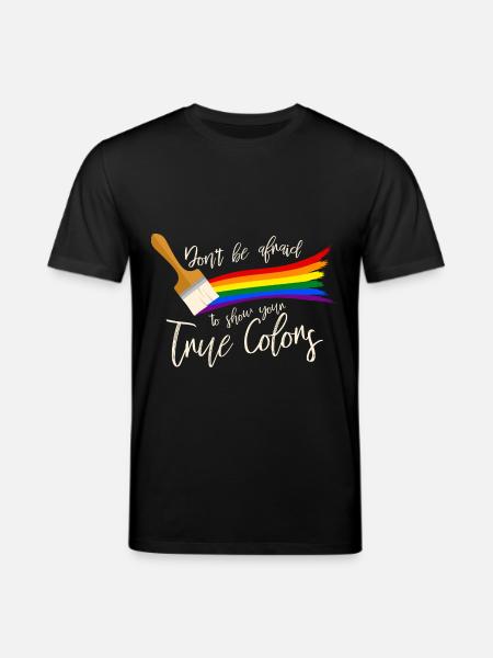 Gay Pride - Stanley/Stella CREATOR Unisex Organic T-Shirt - black
