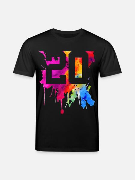 20 ANS 20 ANNIVERSAIRE - T-shirt bio CREATOR Stanley/Stella Unisexe - noir