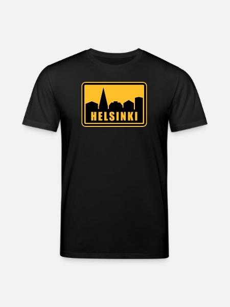 Helsinki - T-shirt bio CREATOR Stanley/Stella Unisexe - noir