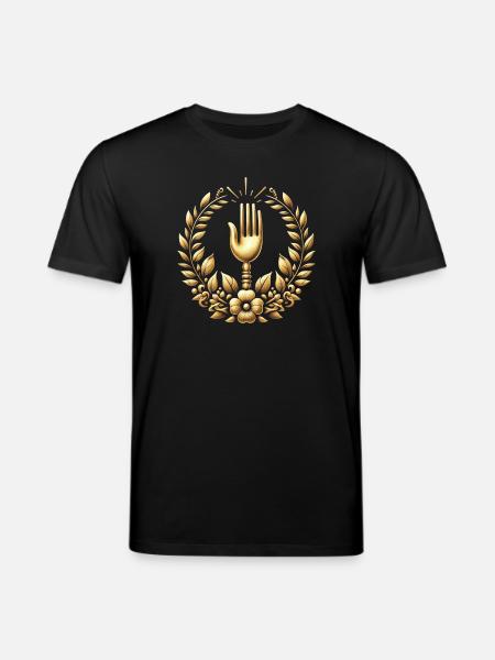 Gourmet Fork Logo - Stanley/Stella CREATOR Unisex Organic T-Shirt - black
