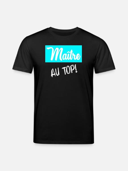 MASTER. MASTER - Stanley/Stella CREATOR Unisex Organic T-Shirt - black