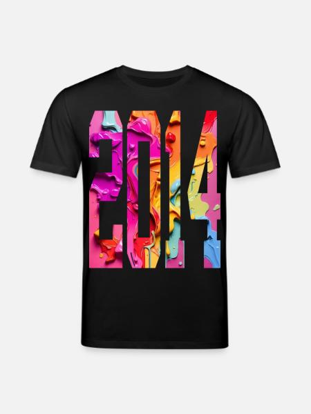 BUNT 12TH BIRTHDAY 2014 - Stanley/Stella CREATOR Unisex Organic T-Shirt - black