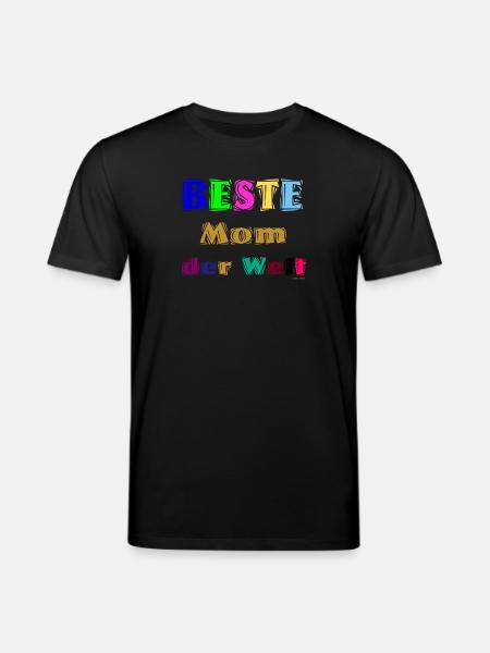 Beste Mutter der Welt - Stanley/Stella Unisex Bio-T-Shirt CREATOR - Schwarz
