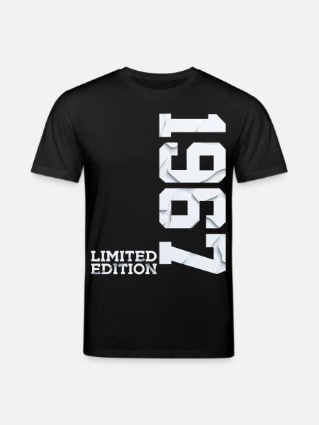 59TH BIRTHDAY LIMITED EDITION 1967 - Stanley/Stella CREATOR Unisex Organic T-Shirt - black