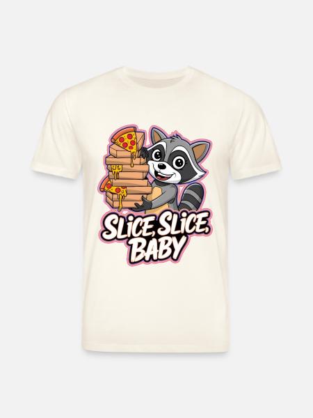 Tranche, Tranche, Bébé - T-shirt bio CREATOR Stanley/Stella Unisexe - blanc nature